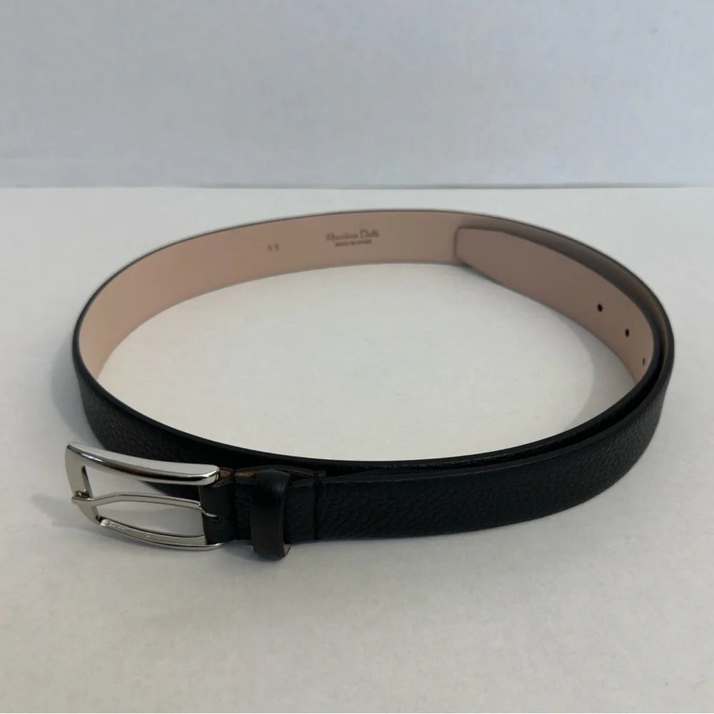 Massimo Dutti | Men’s Genuine Leather Belt | Size 95 (38”) | Made in Spain